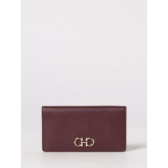 Ferragamo Wallet Woman Burgundy